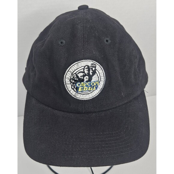 Rare Vintage Capcom Fighters Edge Game Series PROMO Hat PlayStation